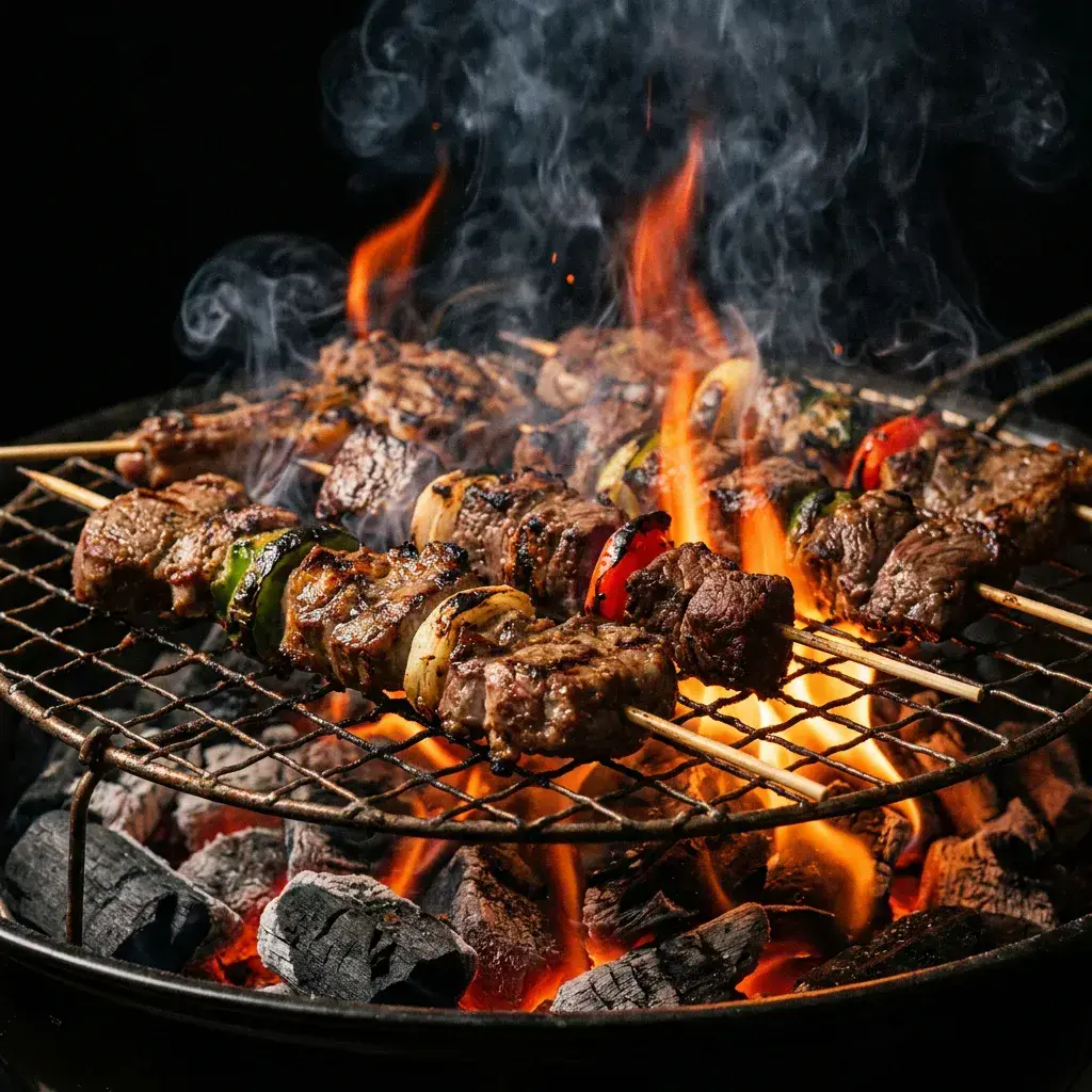 Grill Wagon — grillede spyd og kød